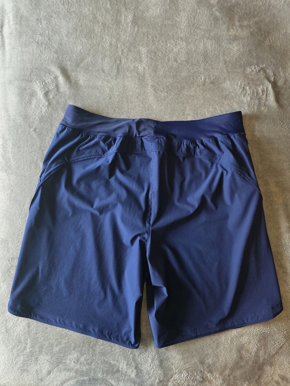 Lands’ End SunShade Swim Board Shorts with Panty Navy Blue Plus Size 22W - Picture 2 of 8